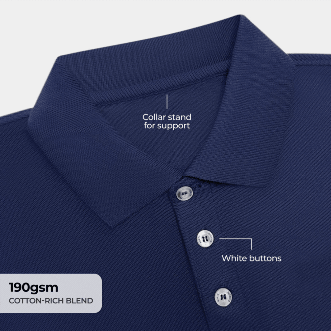 North Harbour Soft-Touch Polo.