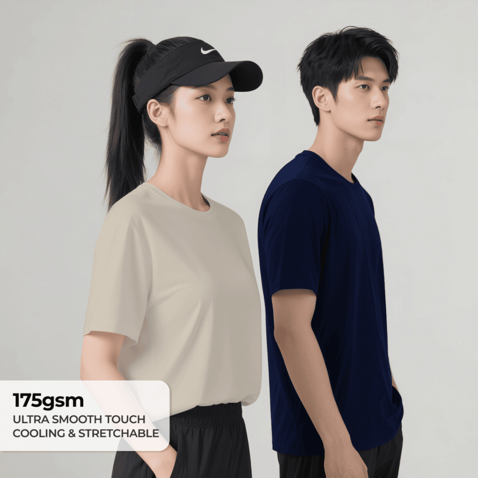 AIRLAB Sora Dri-Fit Round Neck T-Shirt.