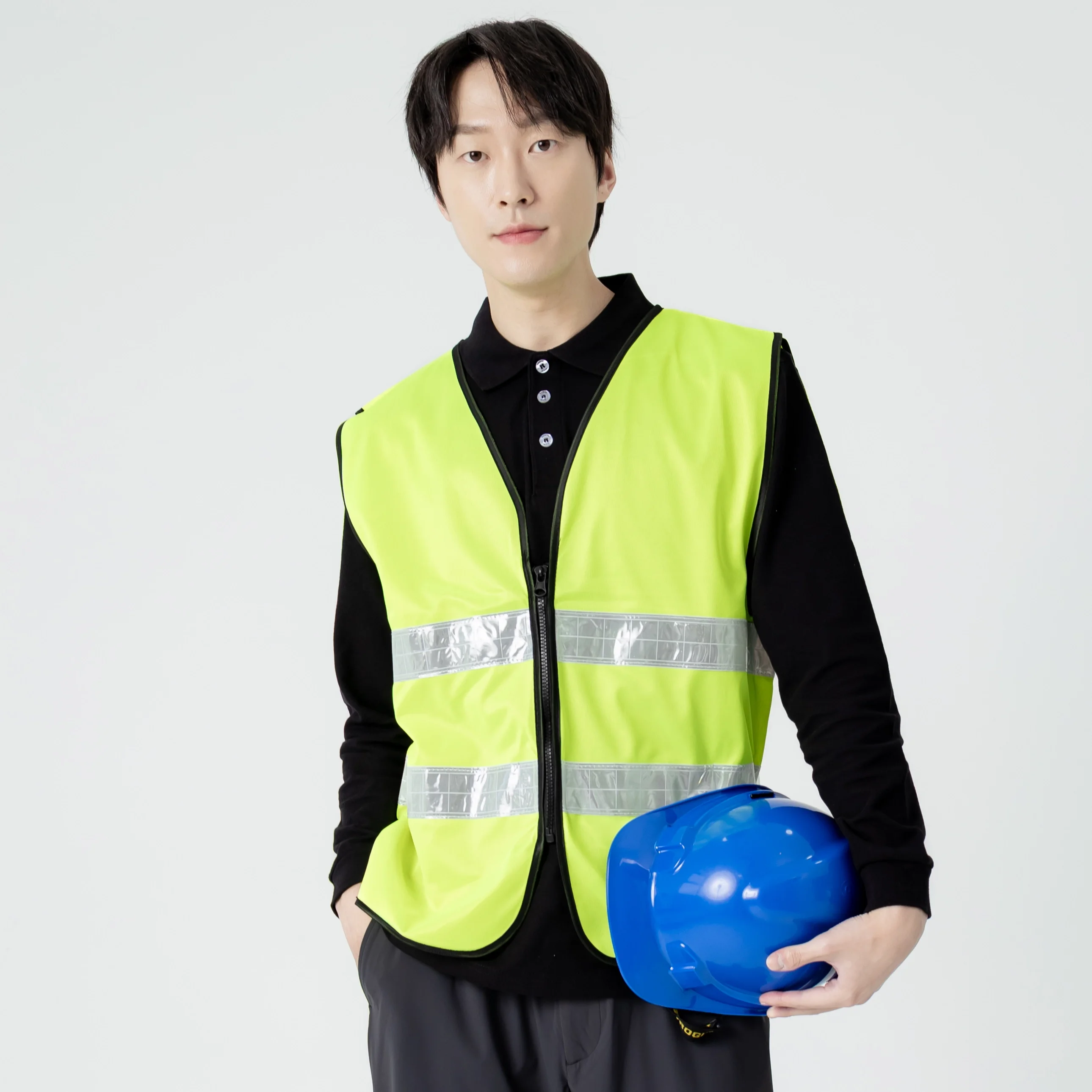 Crossrunner Diamond Reflective Safety Vest with Pocket