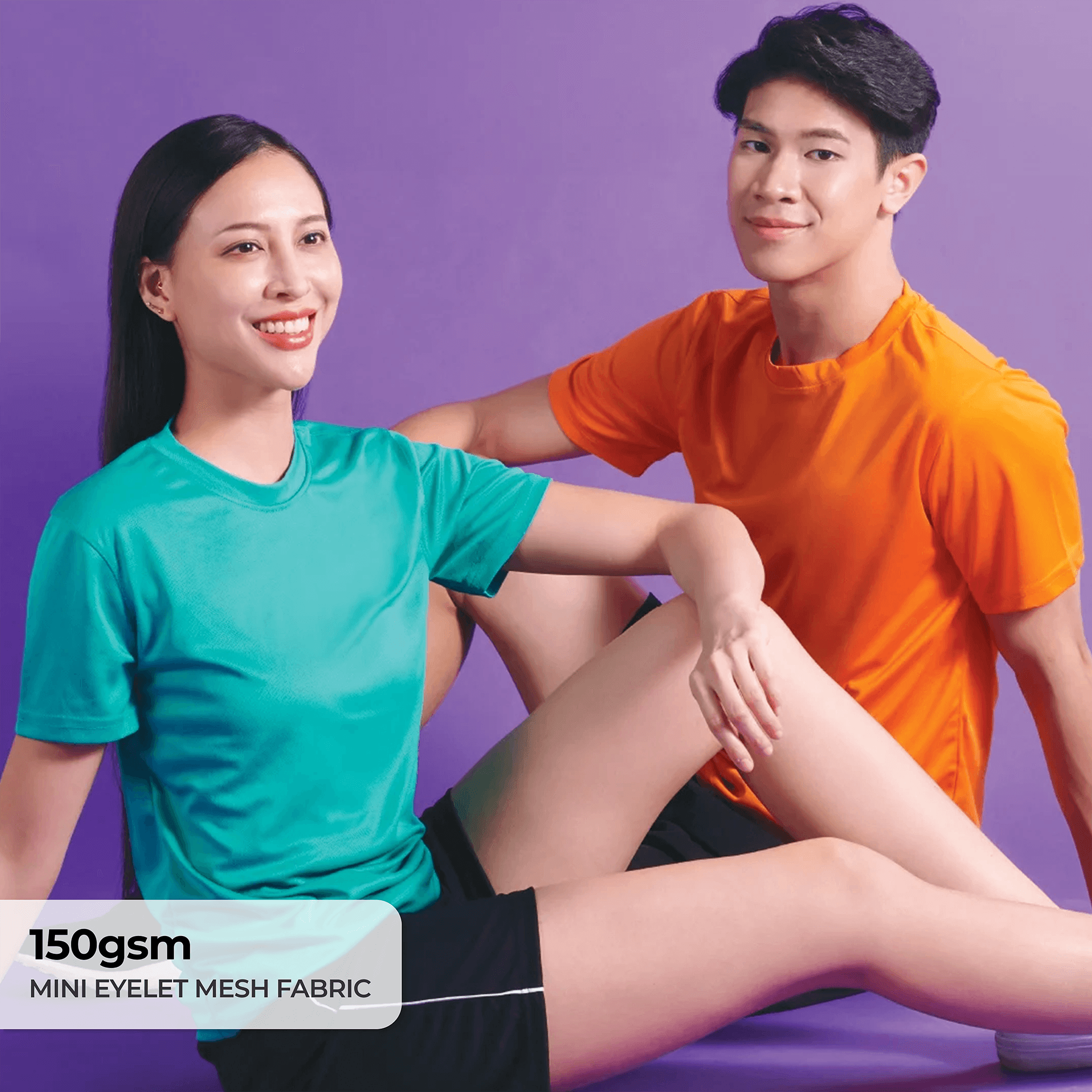 Mini Eyelet Dri Fit Round Neck T-Shirt