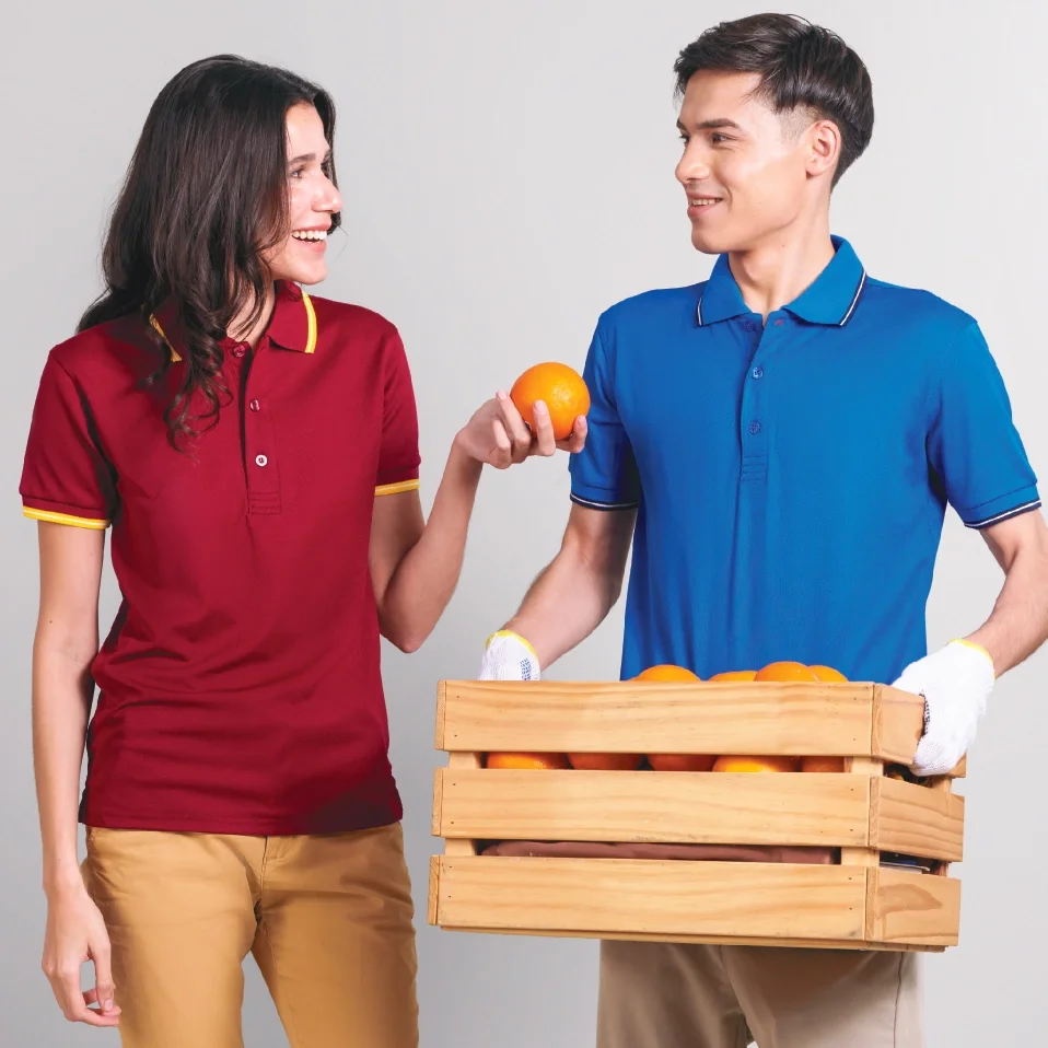 Two Tipped Collar Polo T-Shirt