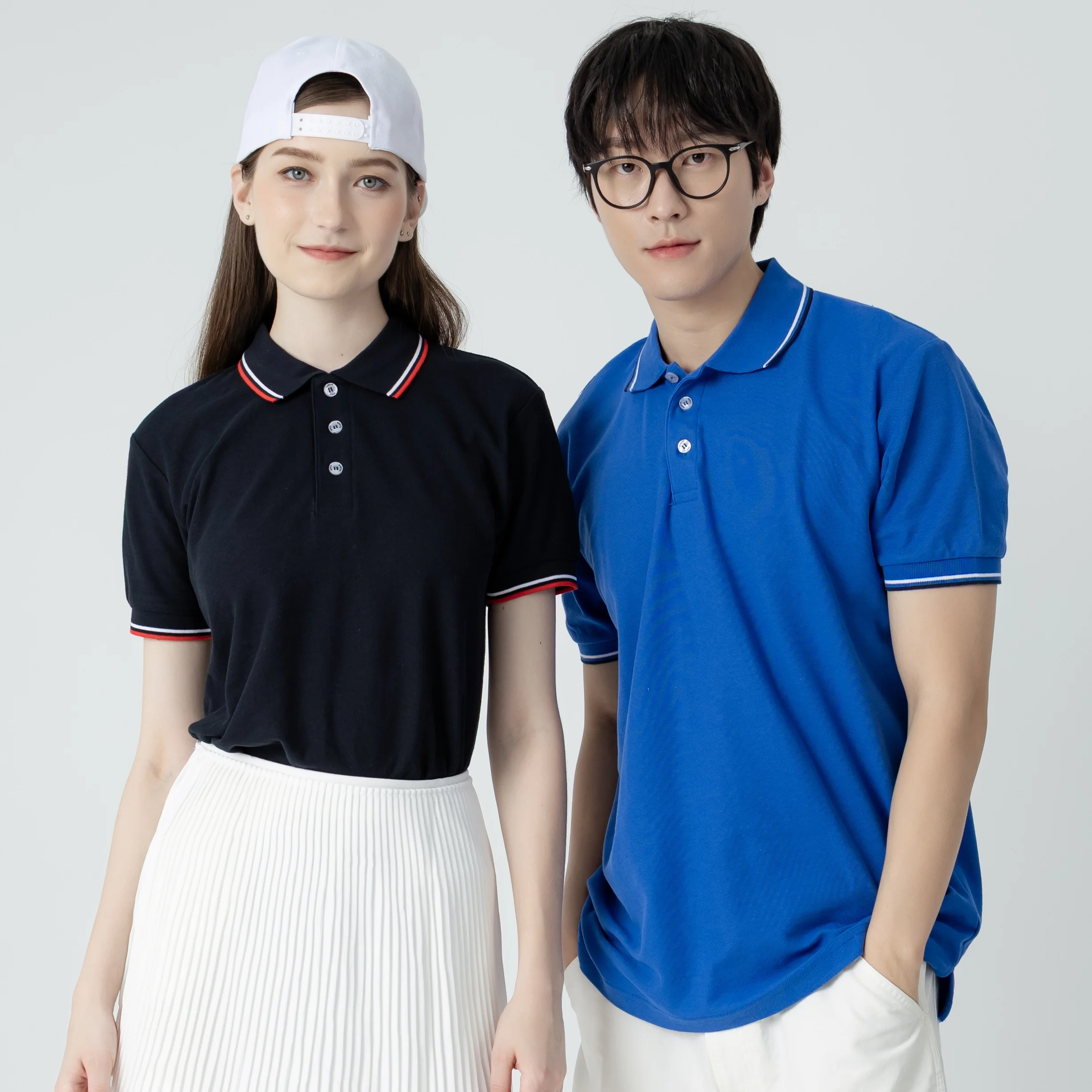 North Harbour Cotton Saffron Polo T-Shirt.