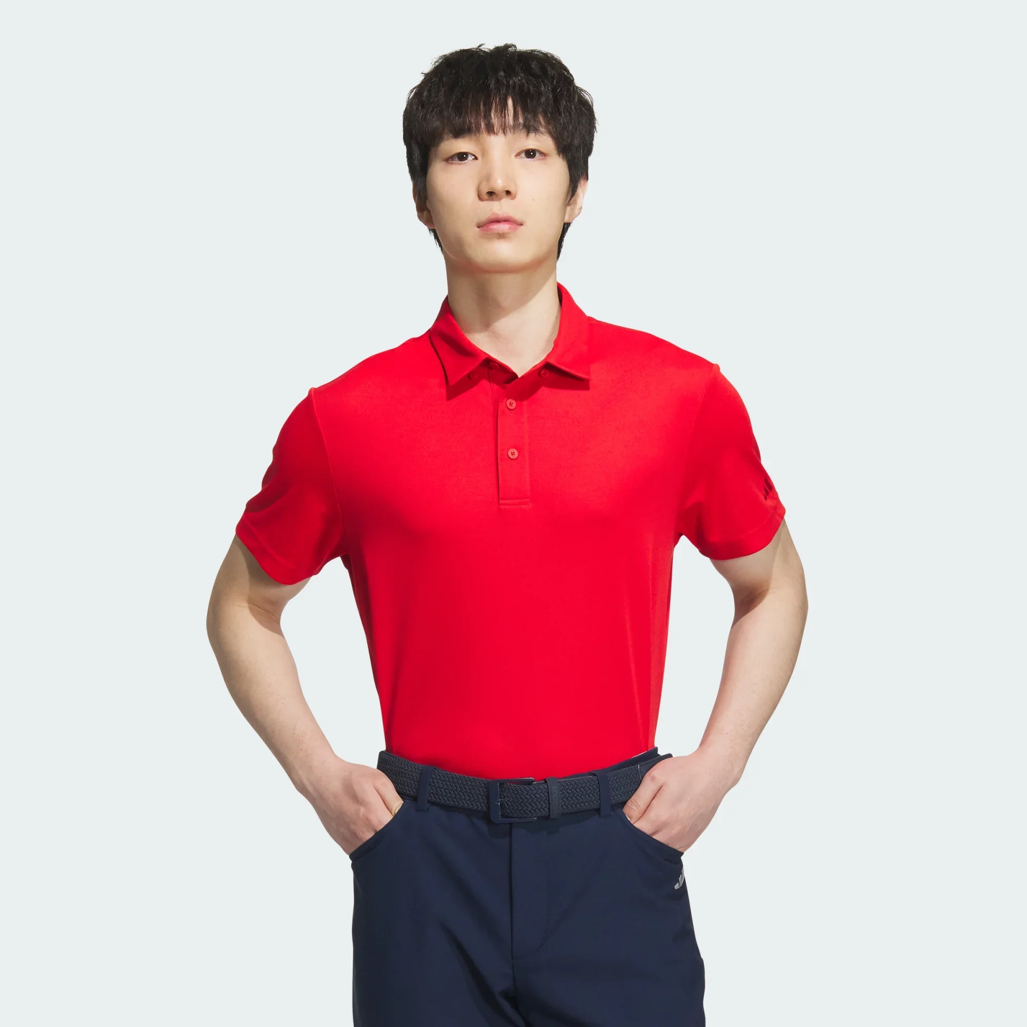 Adidas Men Short Sleeve Polo.
