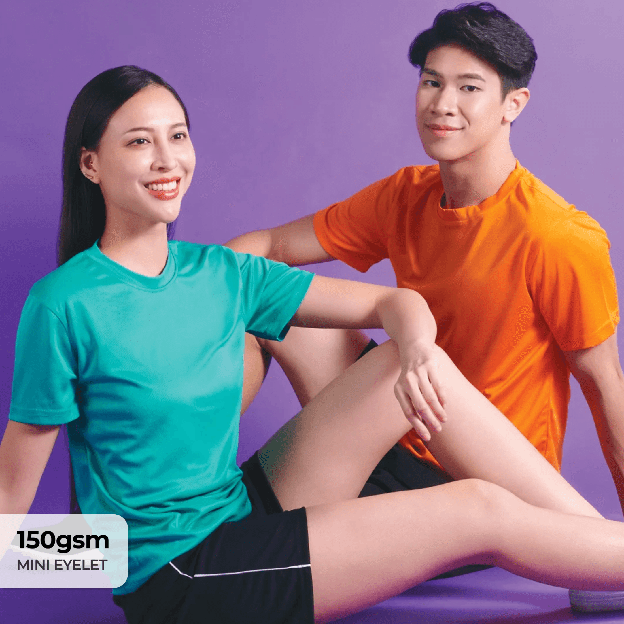 Mini Eyelet Dri Fit Round Neck T-Shirt