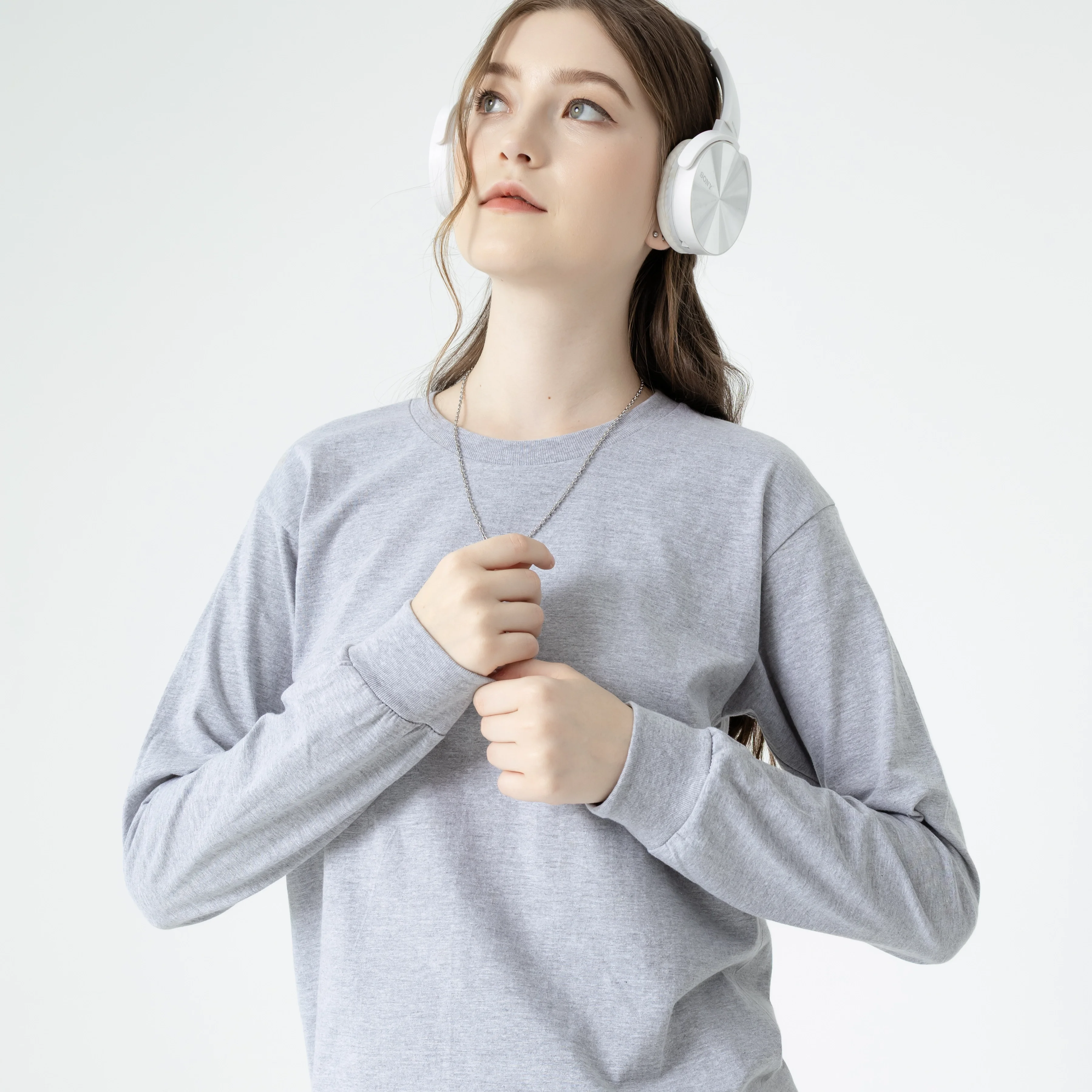 Gildan Hammer Adult Cotton Long Sleeve T-Shirt - alternate view