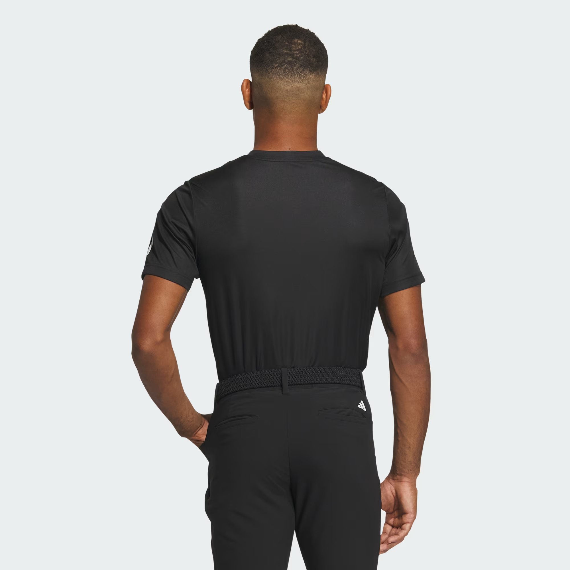 AEROREADY 3 Stripes Crewneck Tee Black IN6632 23 hover model