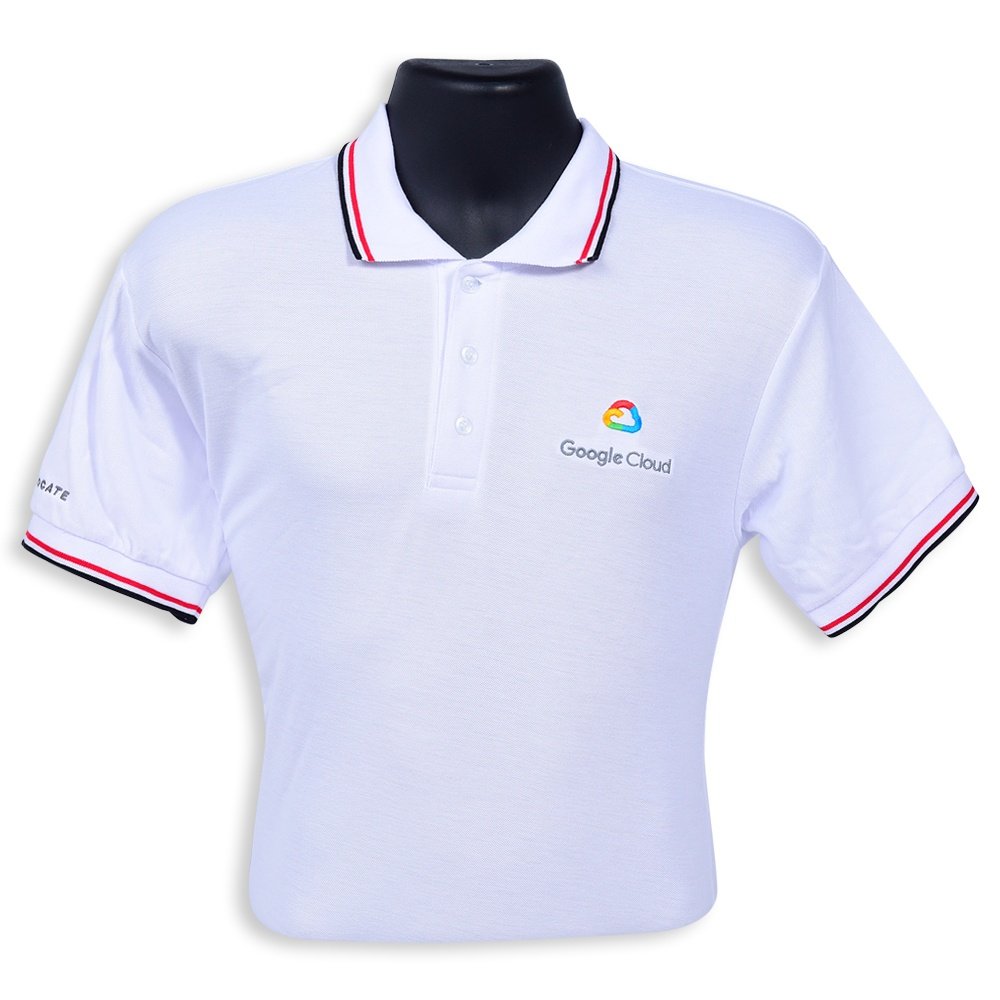 Google Cloud Brand Activation Polo T-Shirt (2026)