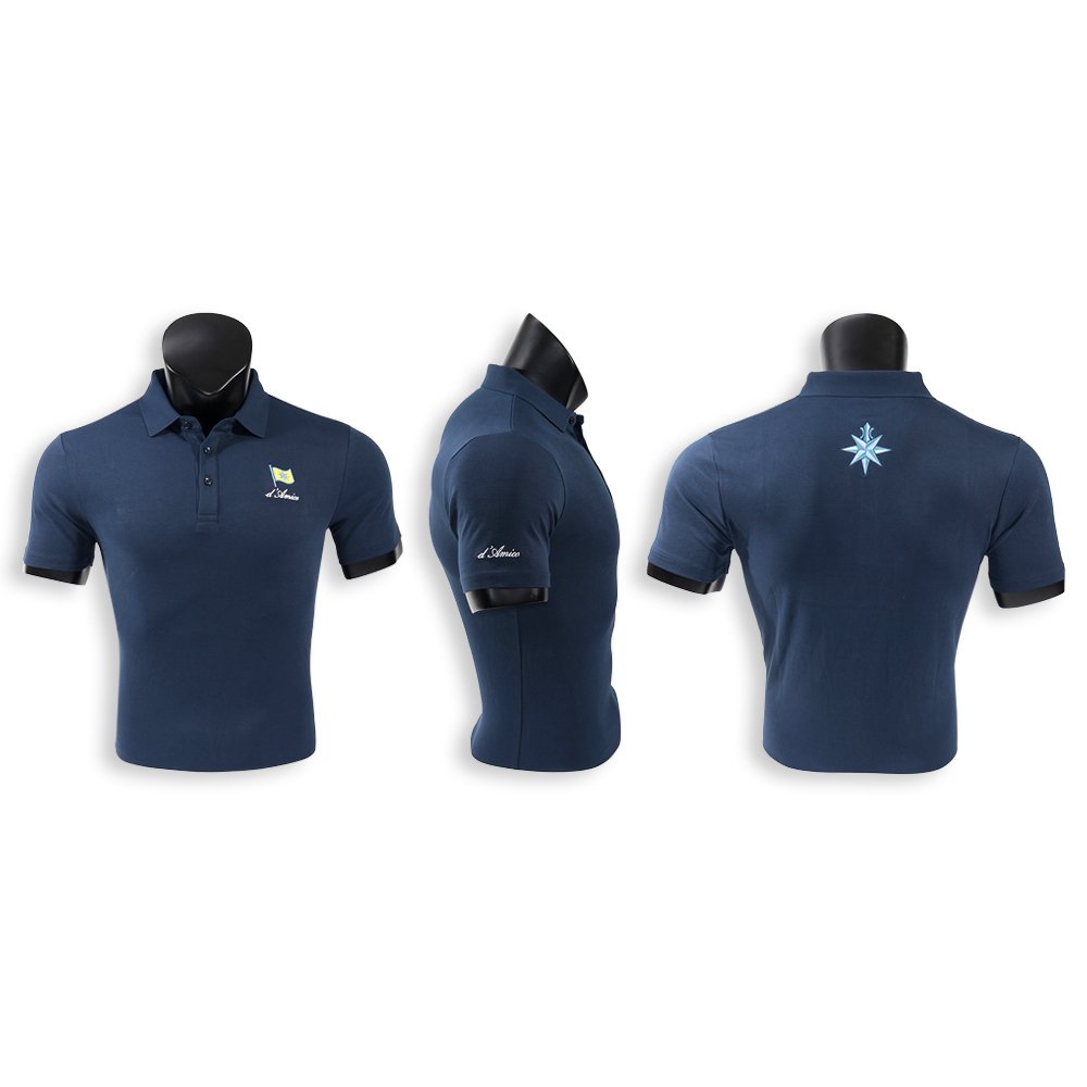 D’Amico Shipping Team Building Cotton Polo T-Shirt (2026)